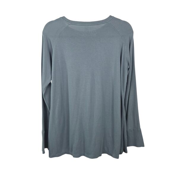 Free Fly Men's Bamboo Long Sleeve Shirt Grey Size XL - Picture 3 of 8